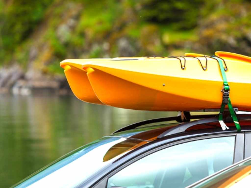 transport a kayak without a roof rack