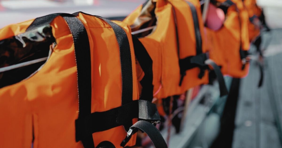Step-by-step guide to hand washing a life jacket