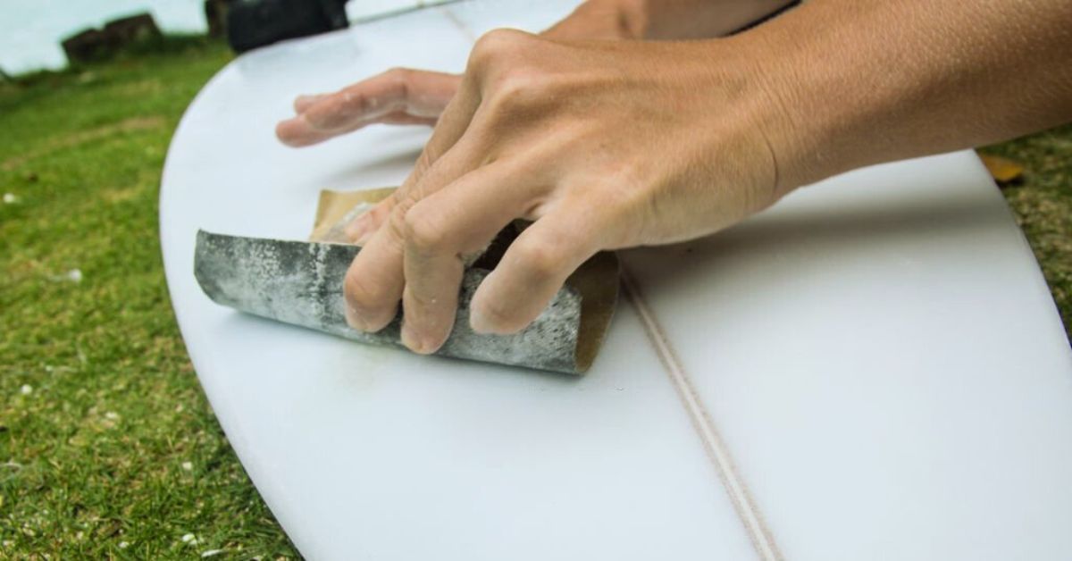 How to properly care for your surfboard after removing wax residue