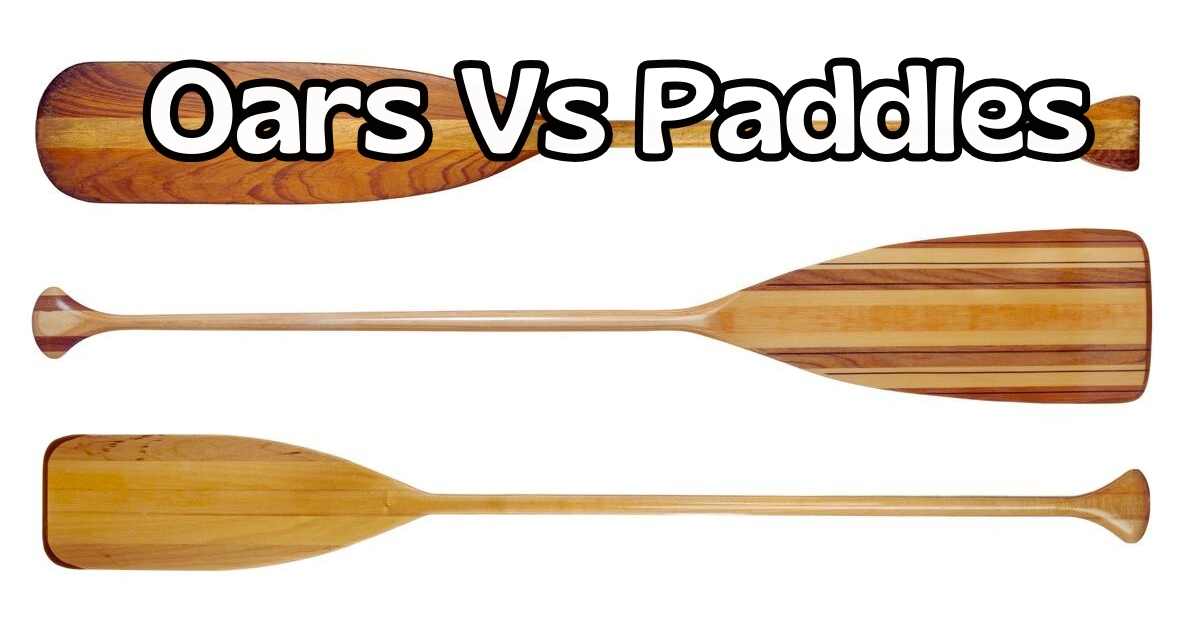 Oars Vs Paddles